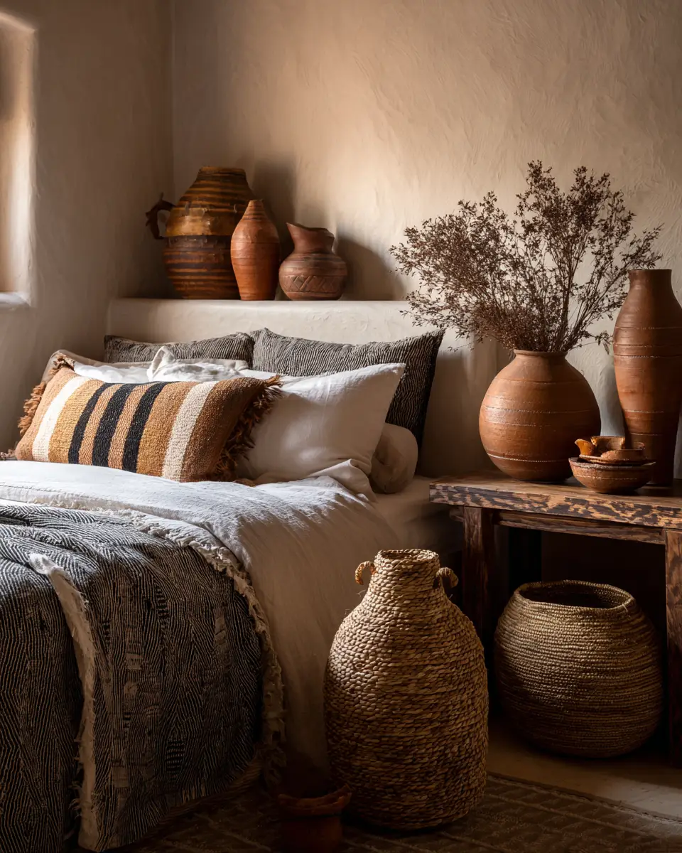 Earthy Country Bedroom Decor Ideas