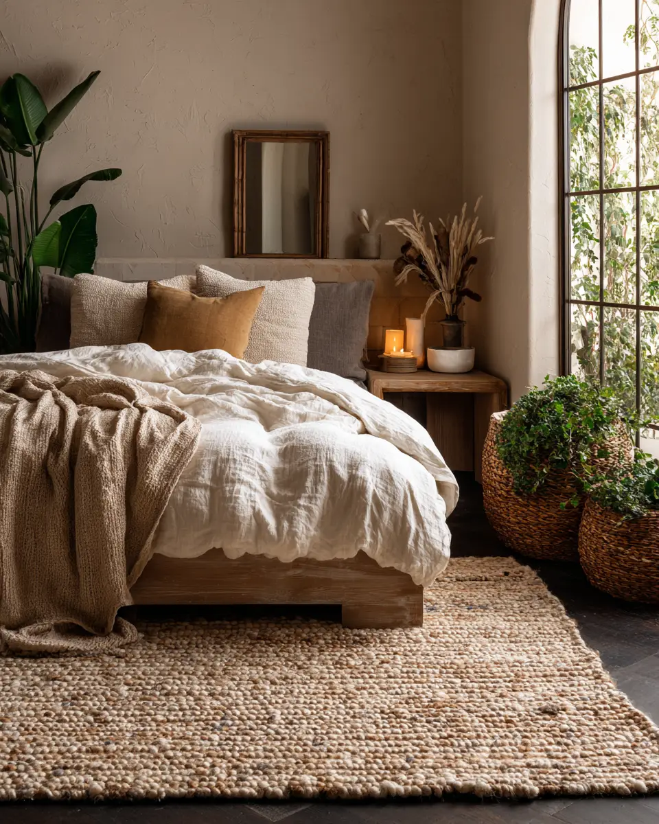 Earthy Country Bedroom Decor Ideas