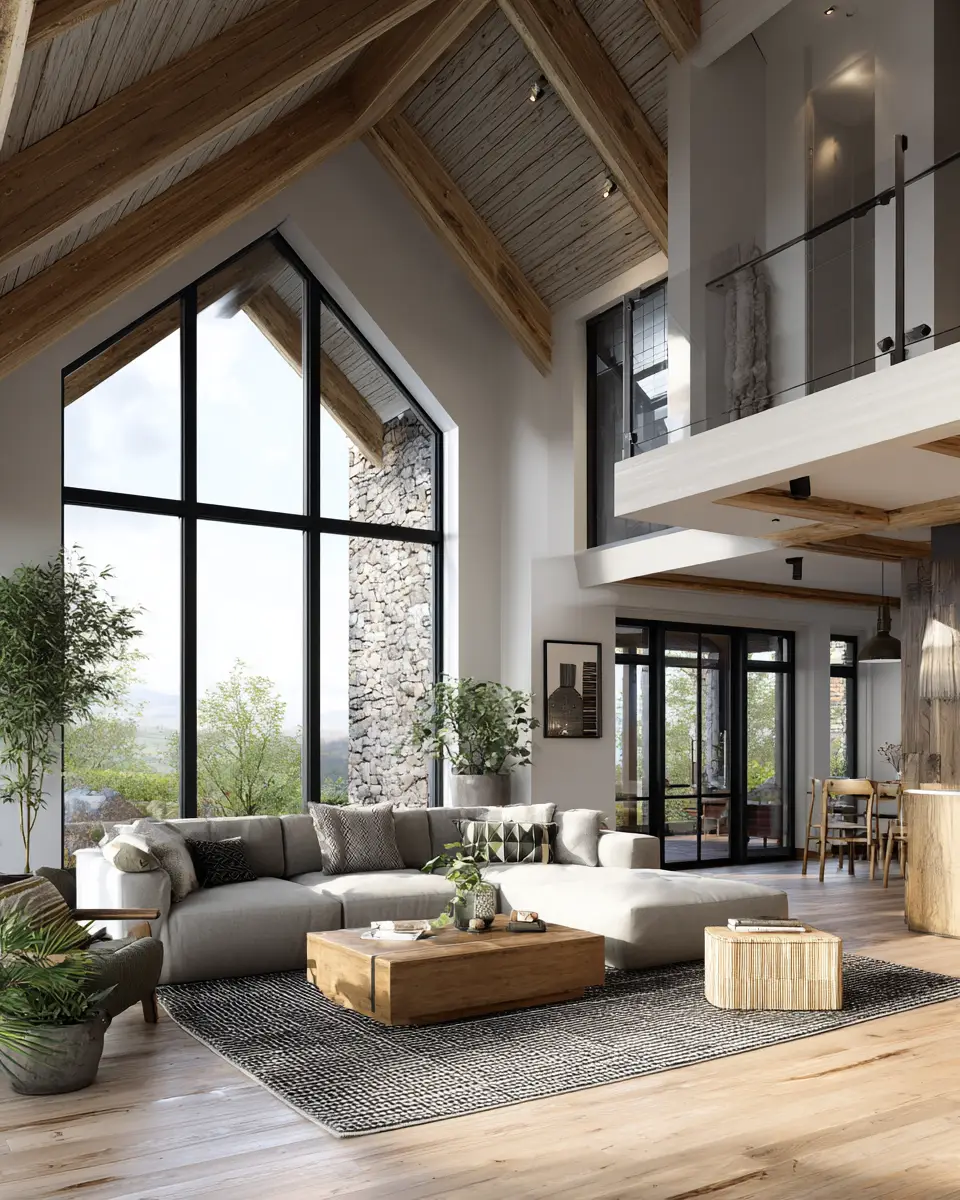 Earthy Country Living Room Decor Ideas