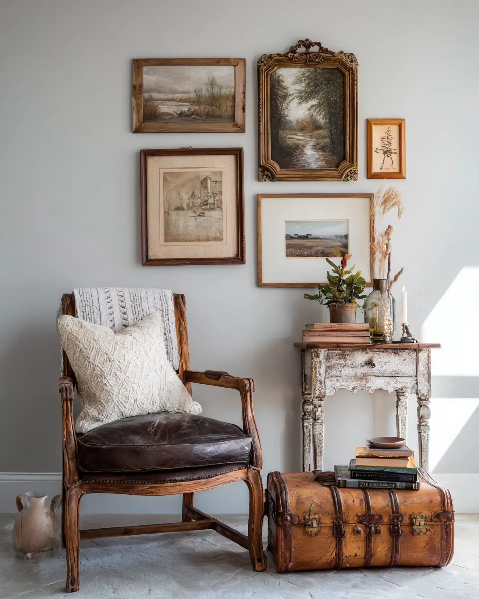 Earthy Country Living Room Decor Ideas