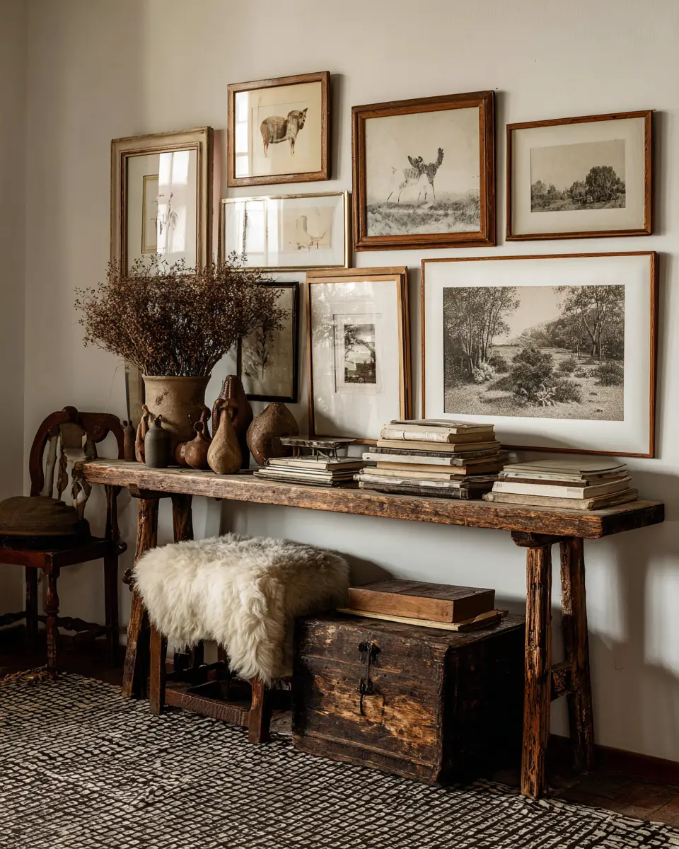 Earthy Country Living Room Decor Ideas