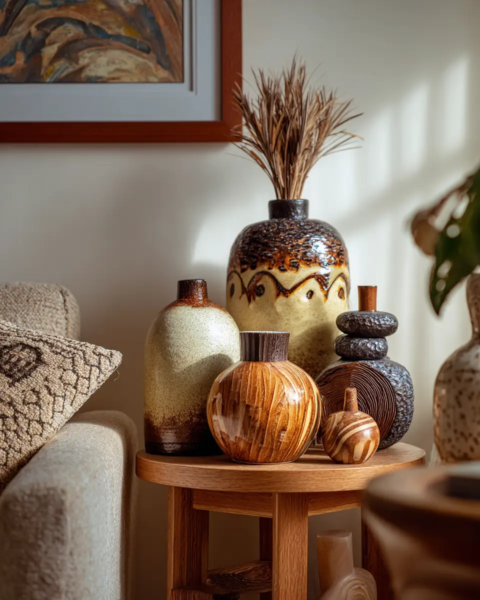 Earthy Eclectic Living Room Decor Ideas