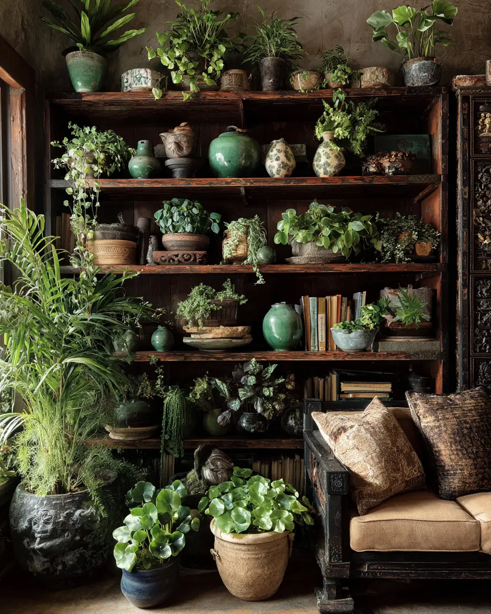 Earthy Eclectic Living Room Decor Ideas