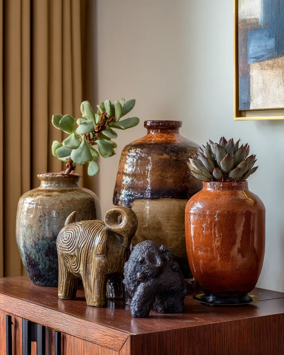 Earthy Eclectic Living Room Decor Ideas