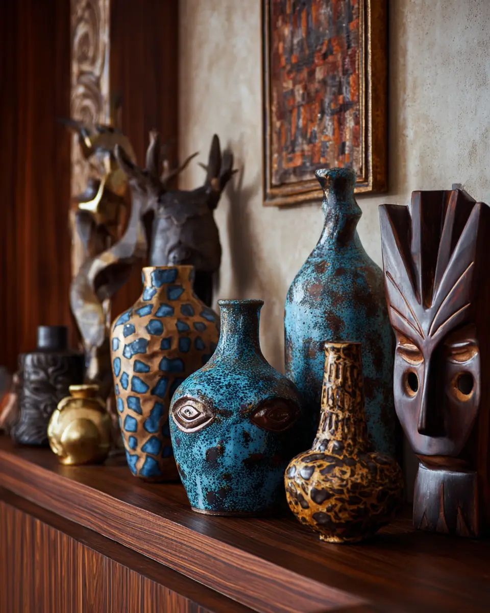 Earthy Eclectic Living Room Decor Ideas