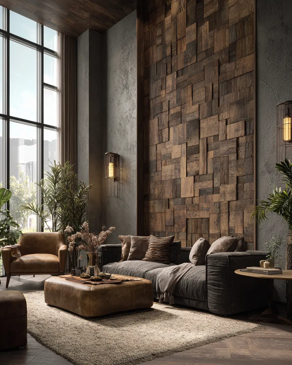 Earthy Eclectic Living Room Decor Ideas