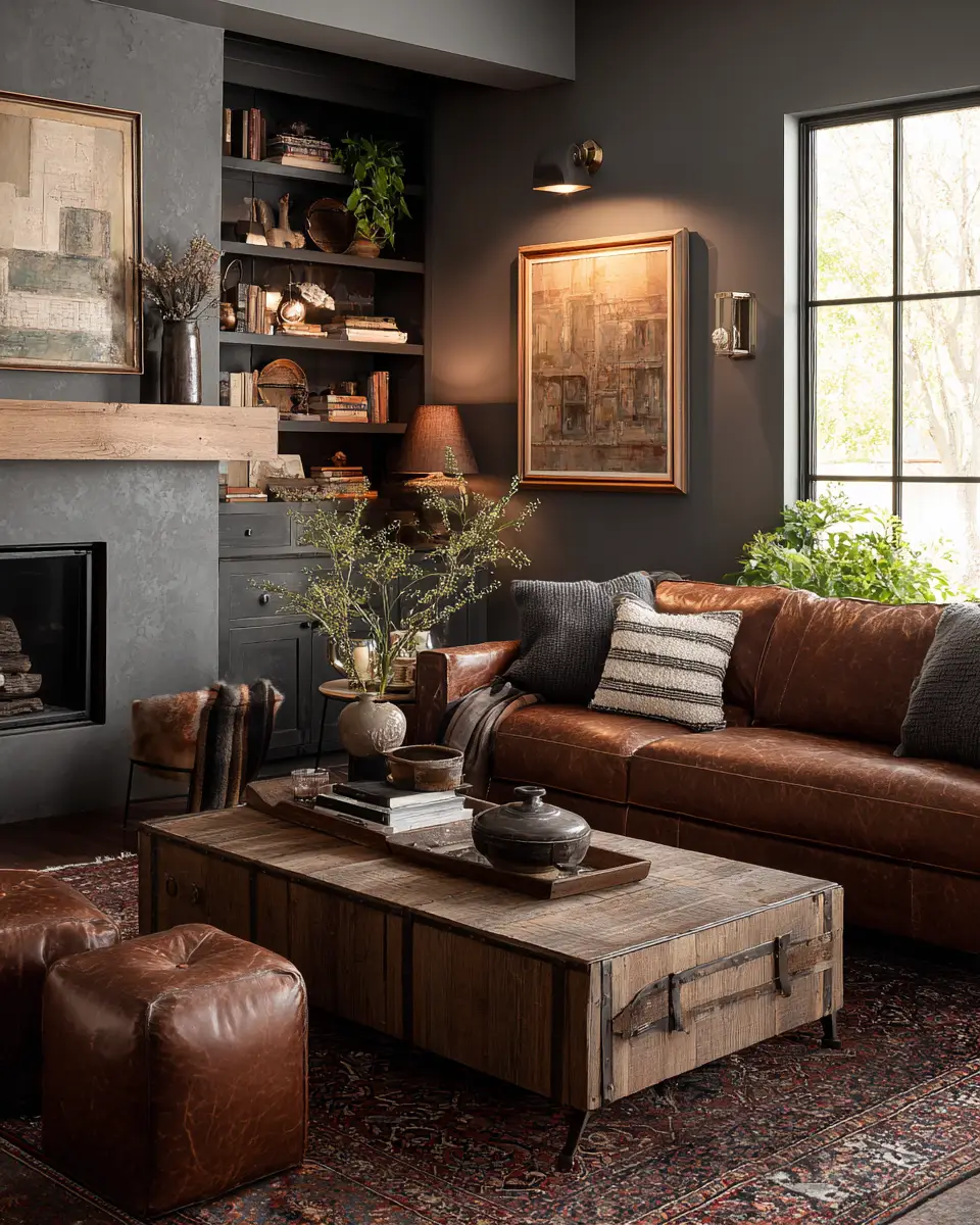 Earthy Eclectic Living Room Decor Ideas