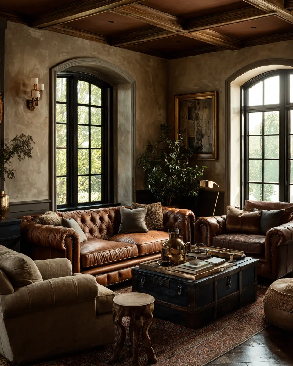 Earthy Eclectic Living Room Decor Ideas