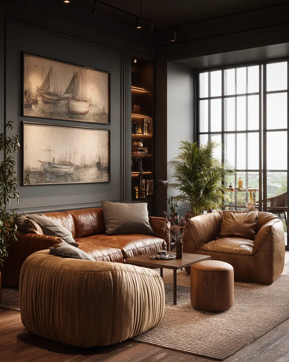 Earthy Eclectic Living Room Decor Ideas