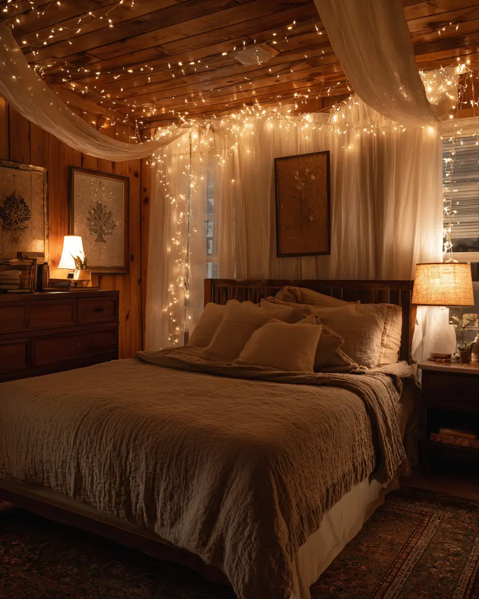 Earthy Farmhouse Bedroom Decor Ideas