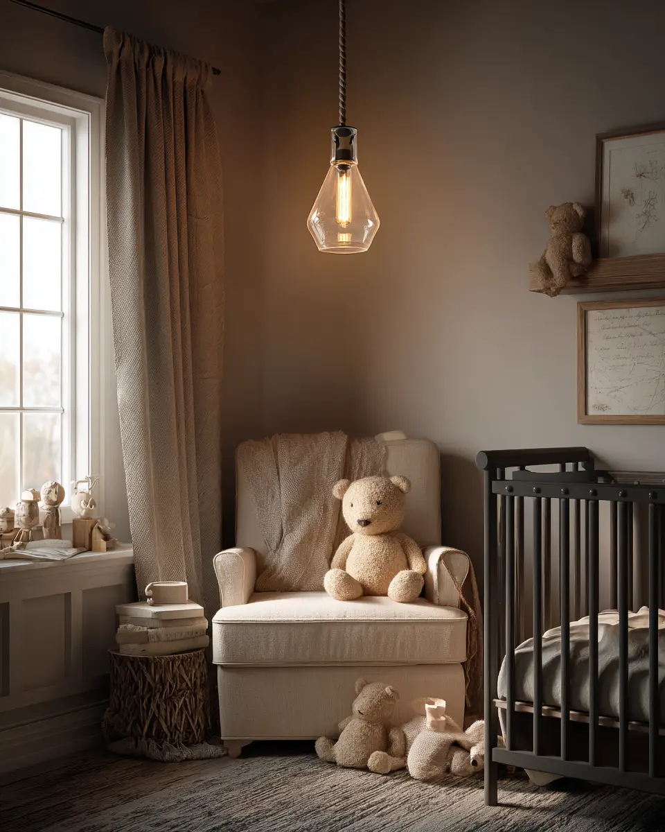 Earthy Farmhouse Nursery Decor Ideas