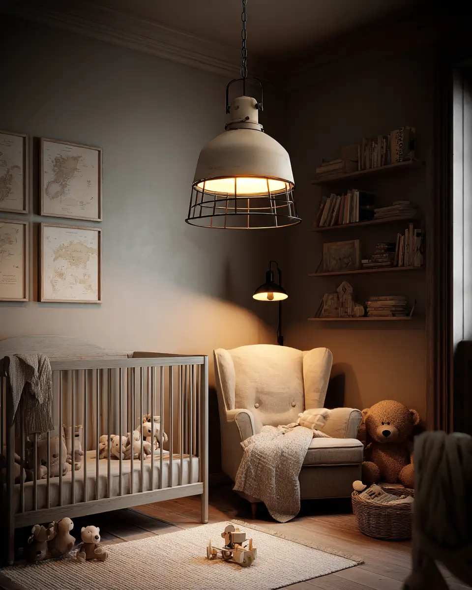 Earthy Farmhouse Nursery Decor Ideas