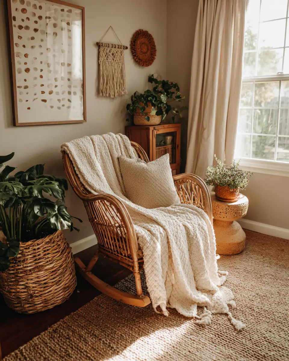 Earthy Farmhouse Nursery Decor Ideas