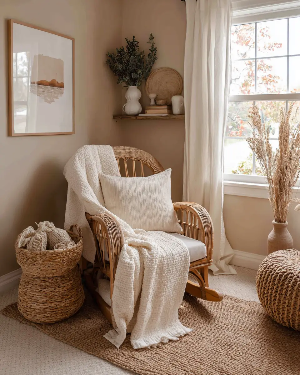 Earthy Farmhouse Nursery Decor Ideas