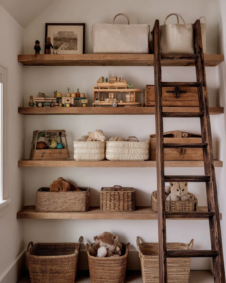 Earthy Farmhouse Nursery Decor Ideas