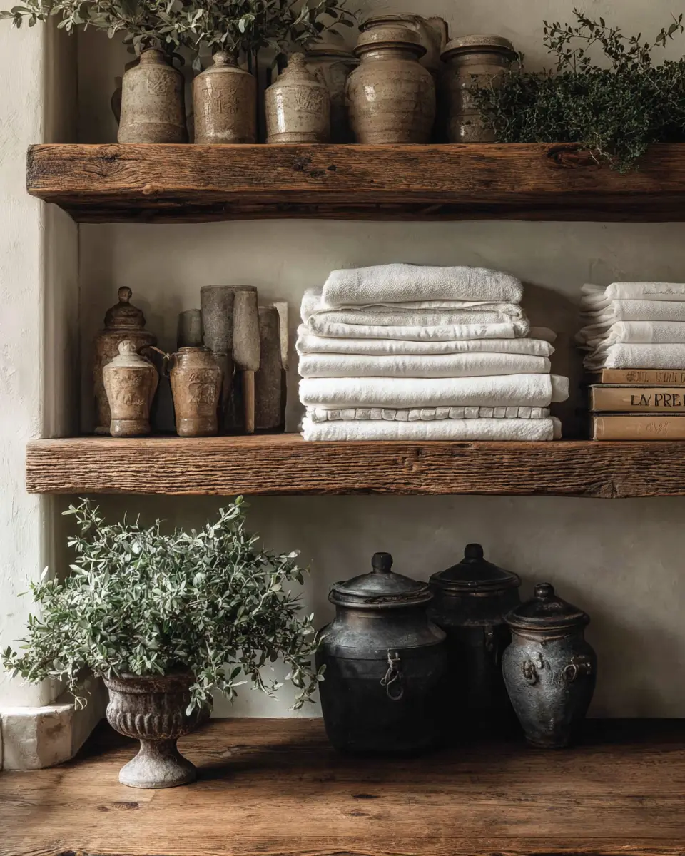 Earthy French Country Laundry Room Decor Ideas