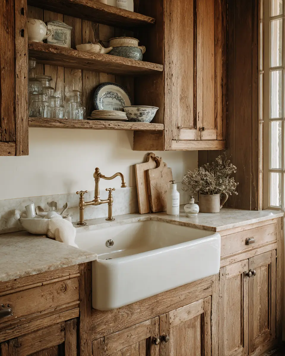 Earthy French Country Laundry Room Decor Ideas