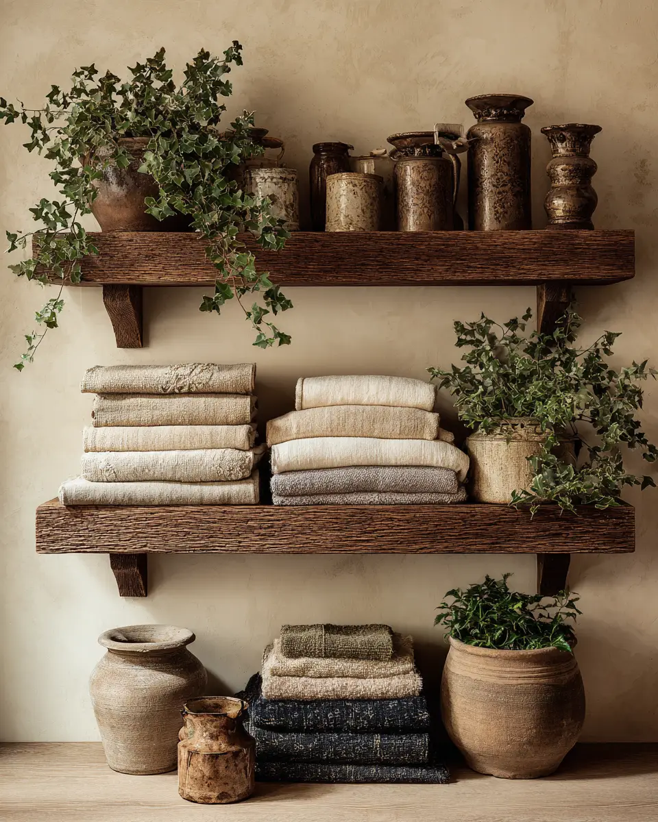 Earthy French Country Laundry Room Decor Ideas