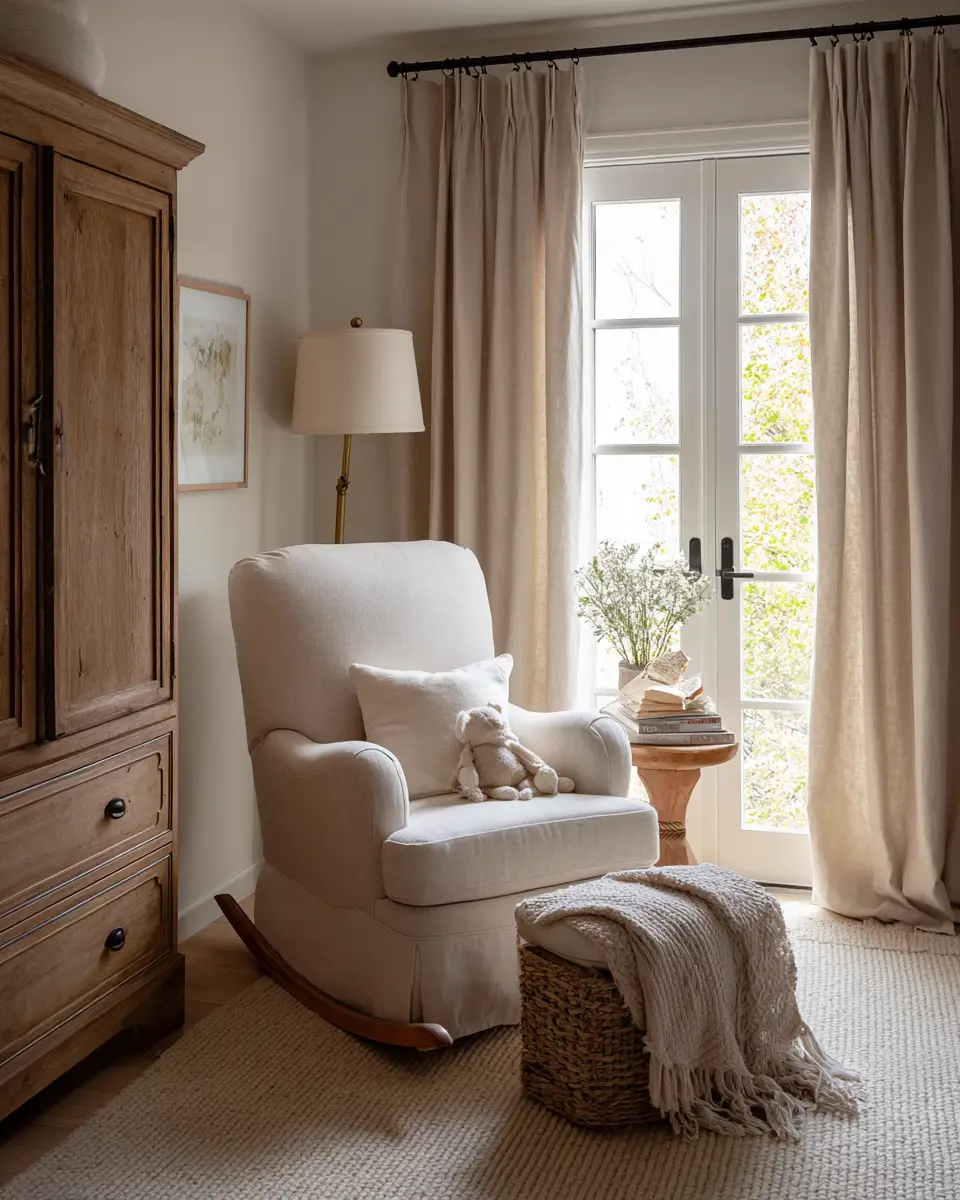 Earthy French Country Nursery Decor Ideas - Featured