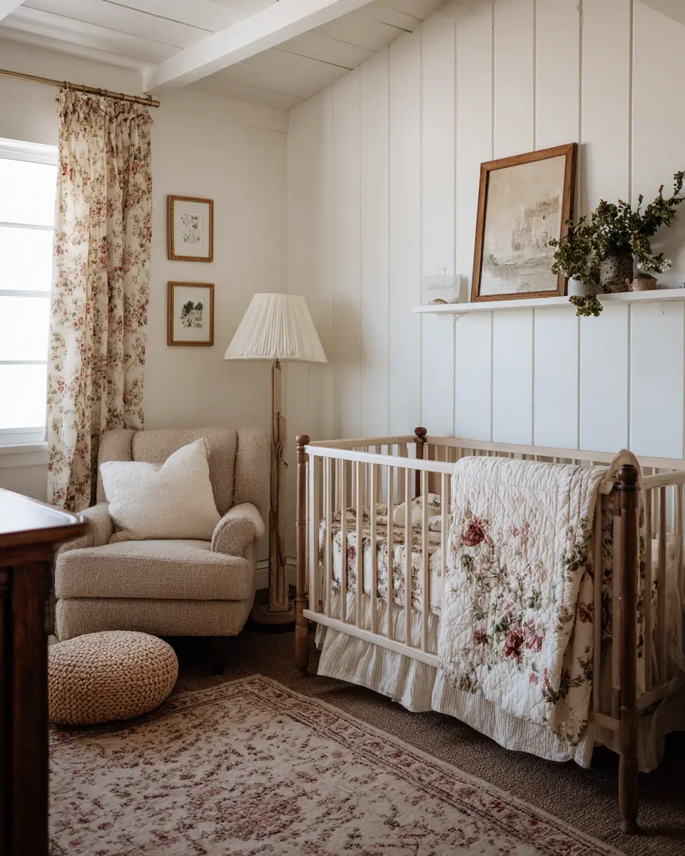 Earthy French Country Nursery Decor Ideas