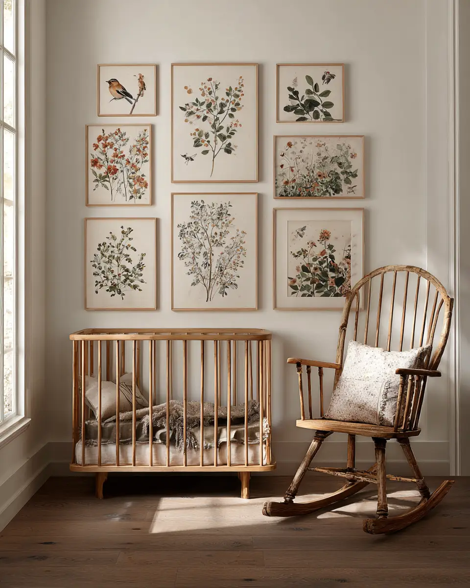 Earthy French Country Nursery Decor Ideas