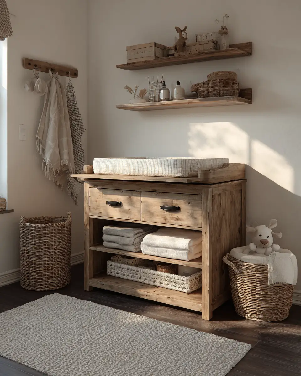 Earthy French Country Nursery Decor Ideas