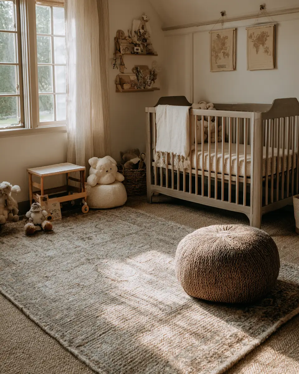 Earthy French Country Nursery Decor Ideas