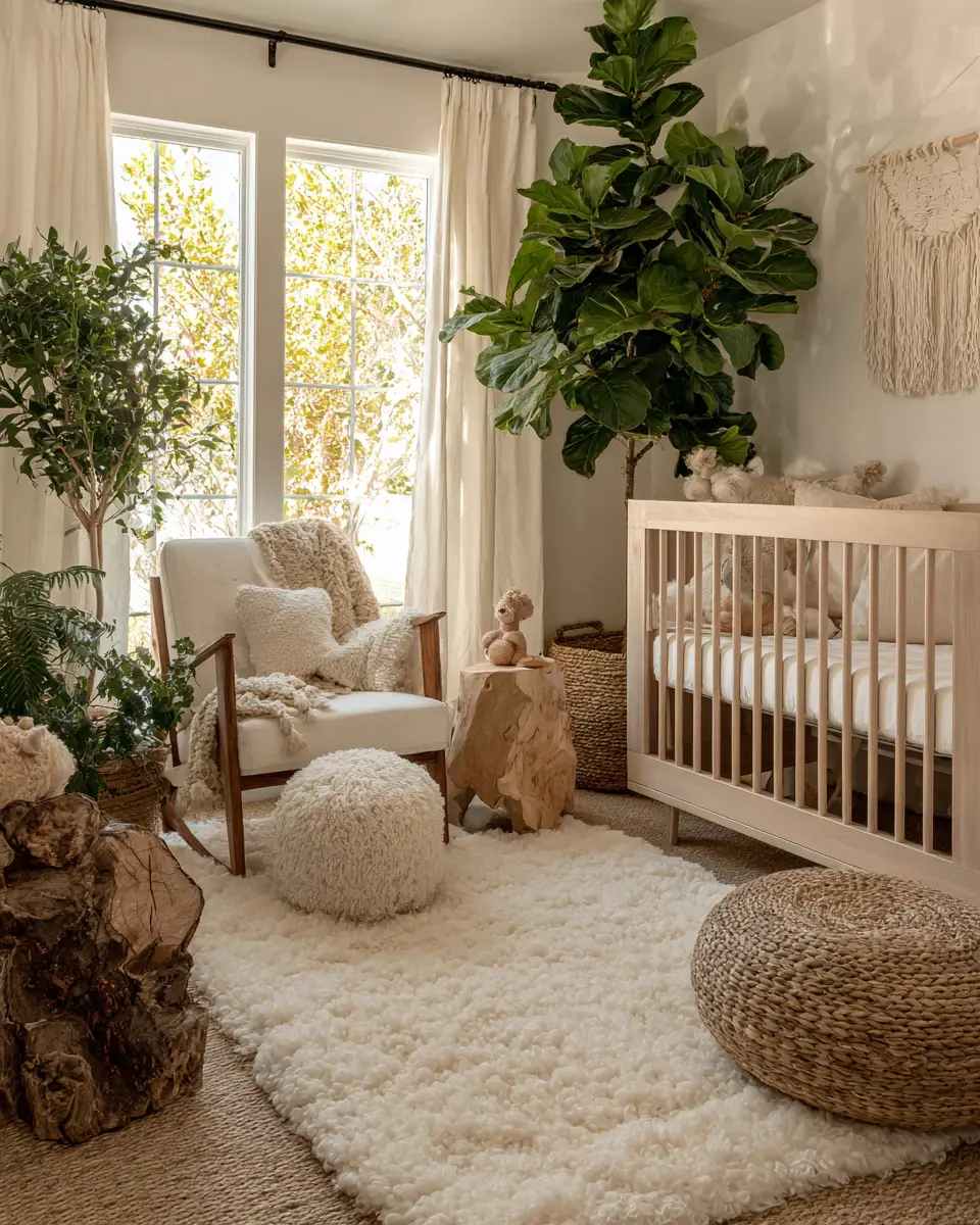 Earthy French Country Nursery Decor Ideas