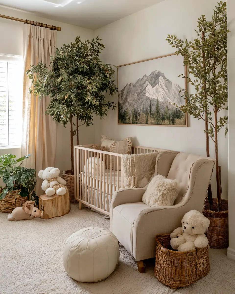 Earthy French Country Nursery Decor Ideas