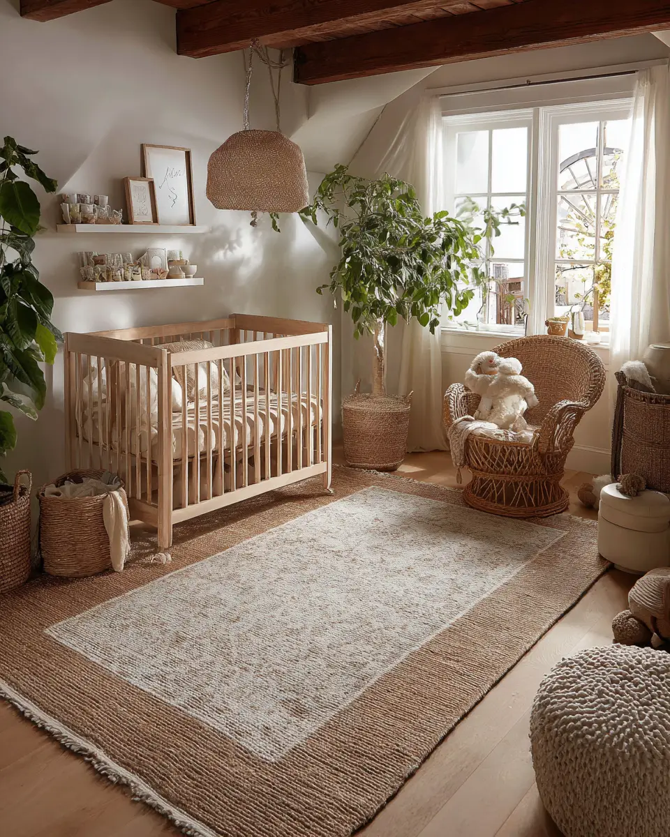 Earthy French Country Nursery Decor Ideas