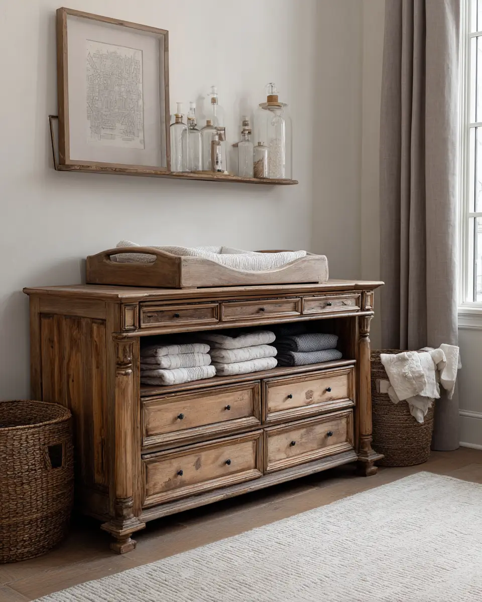 Earthy French Country Nursery Decor Ideas