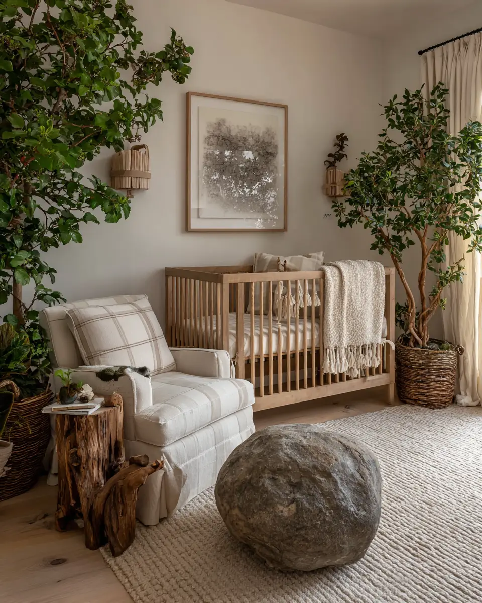Earthy French Country Nursery Decor Ideas
