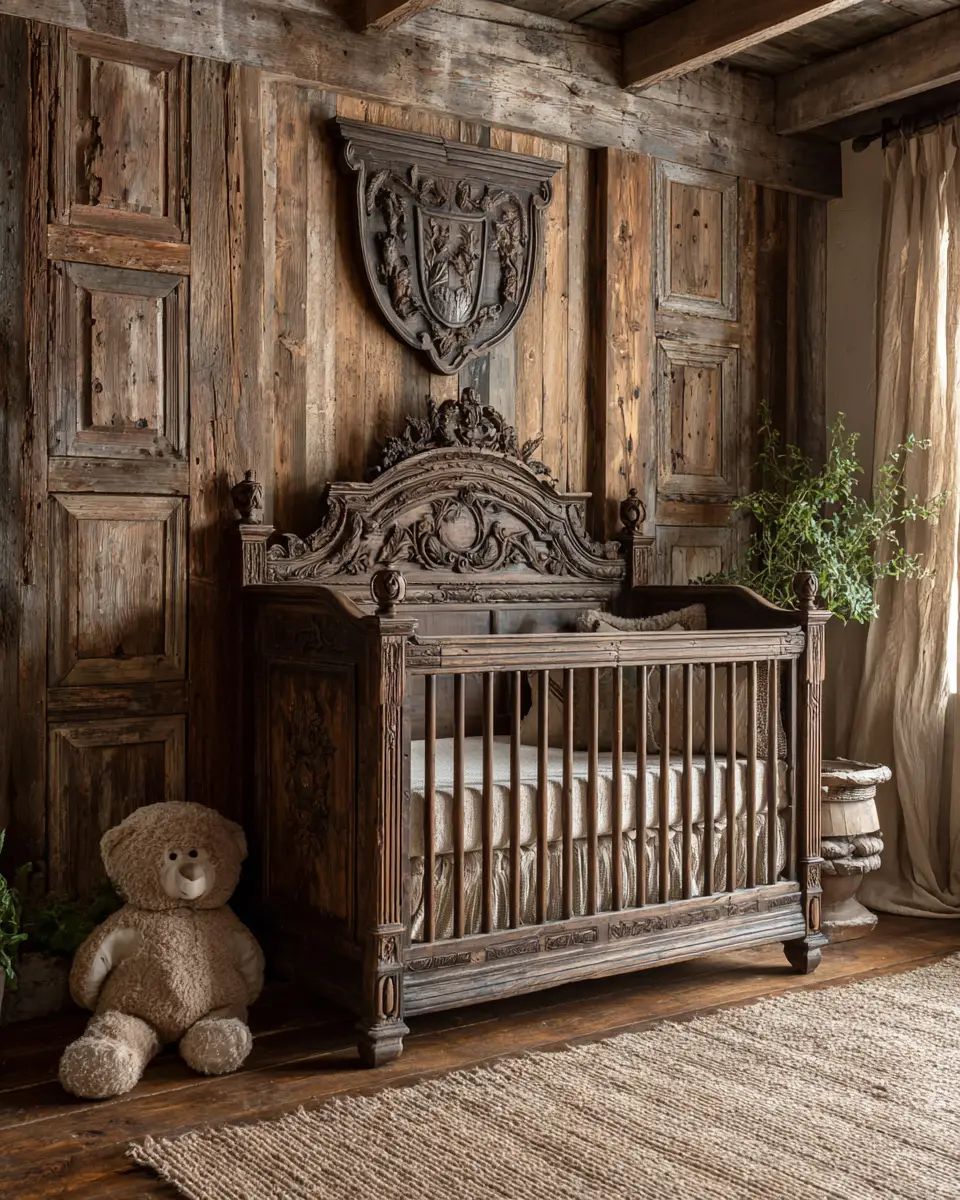 Earthy French Country Nursery Decor Ideas