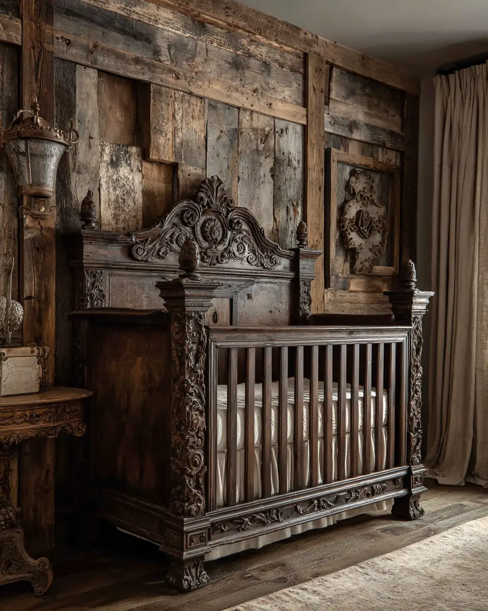 Earthy French Country Nursery Decor Ideas