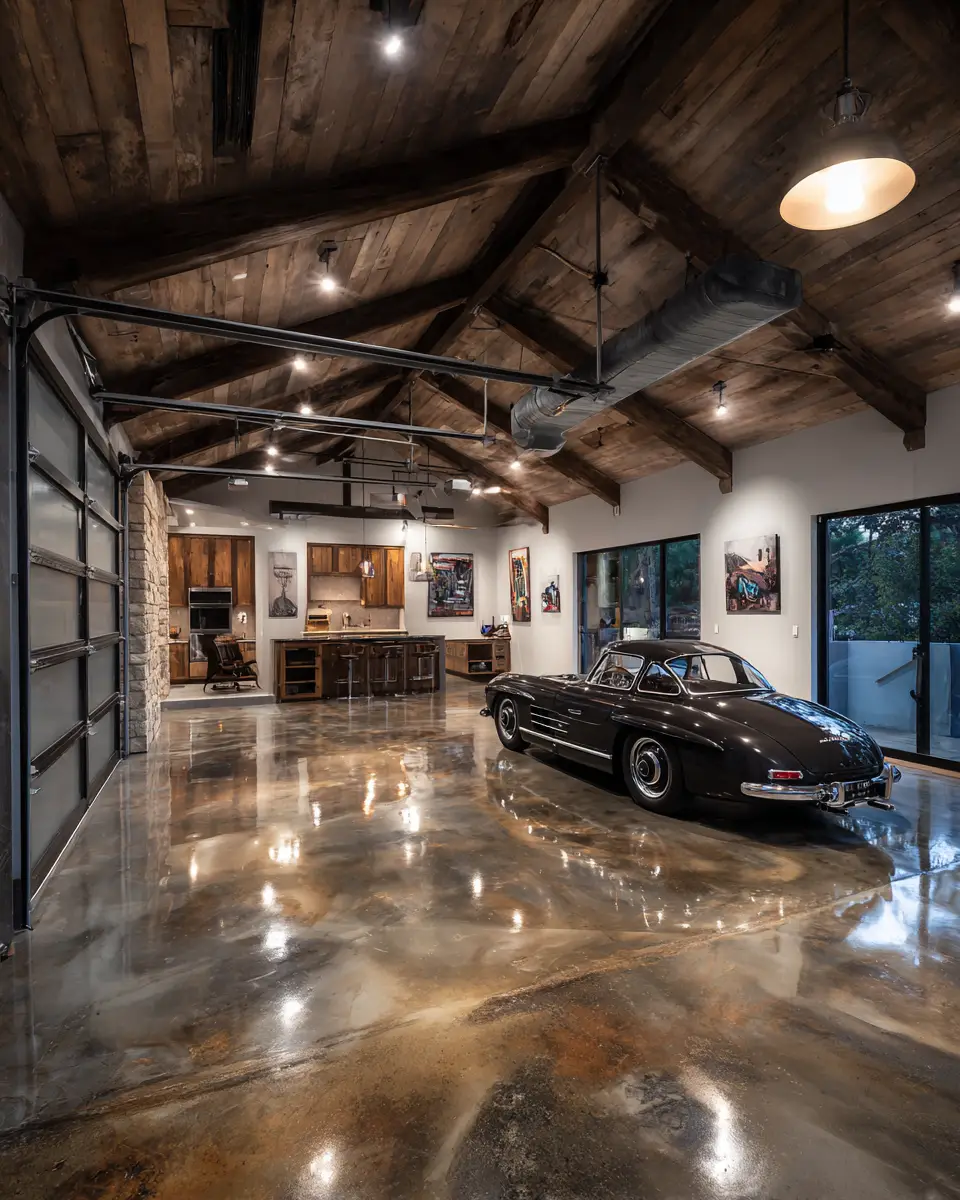 Earthy Glam Garage Decor Ideas - Featured