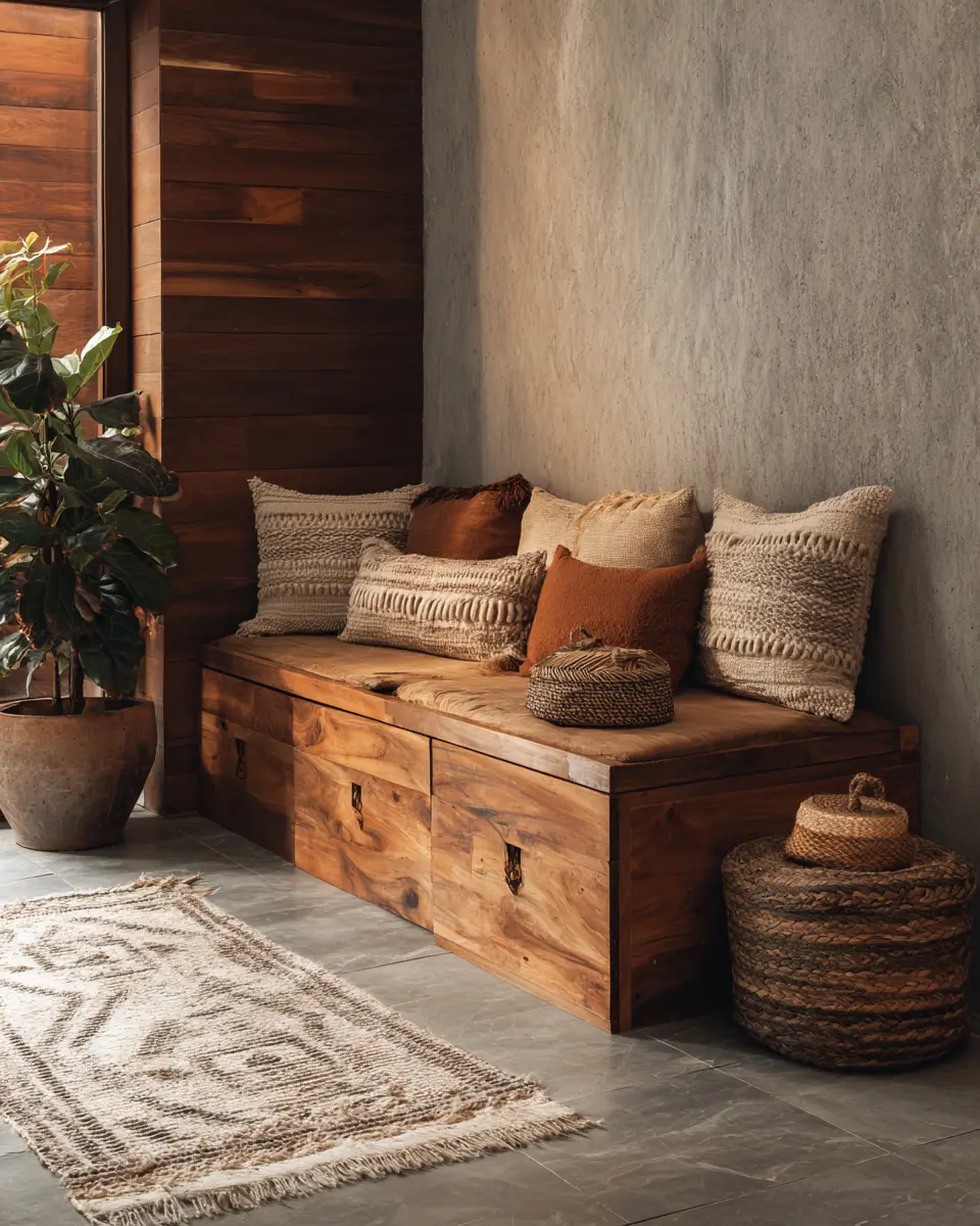 Earthy Glam Garage Decor Ideas