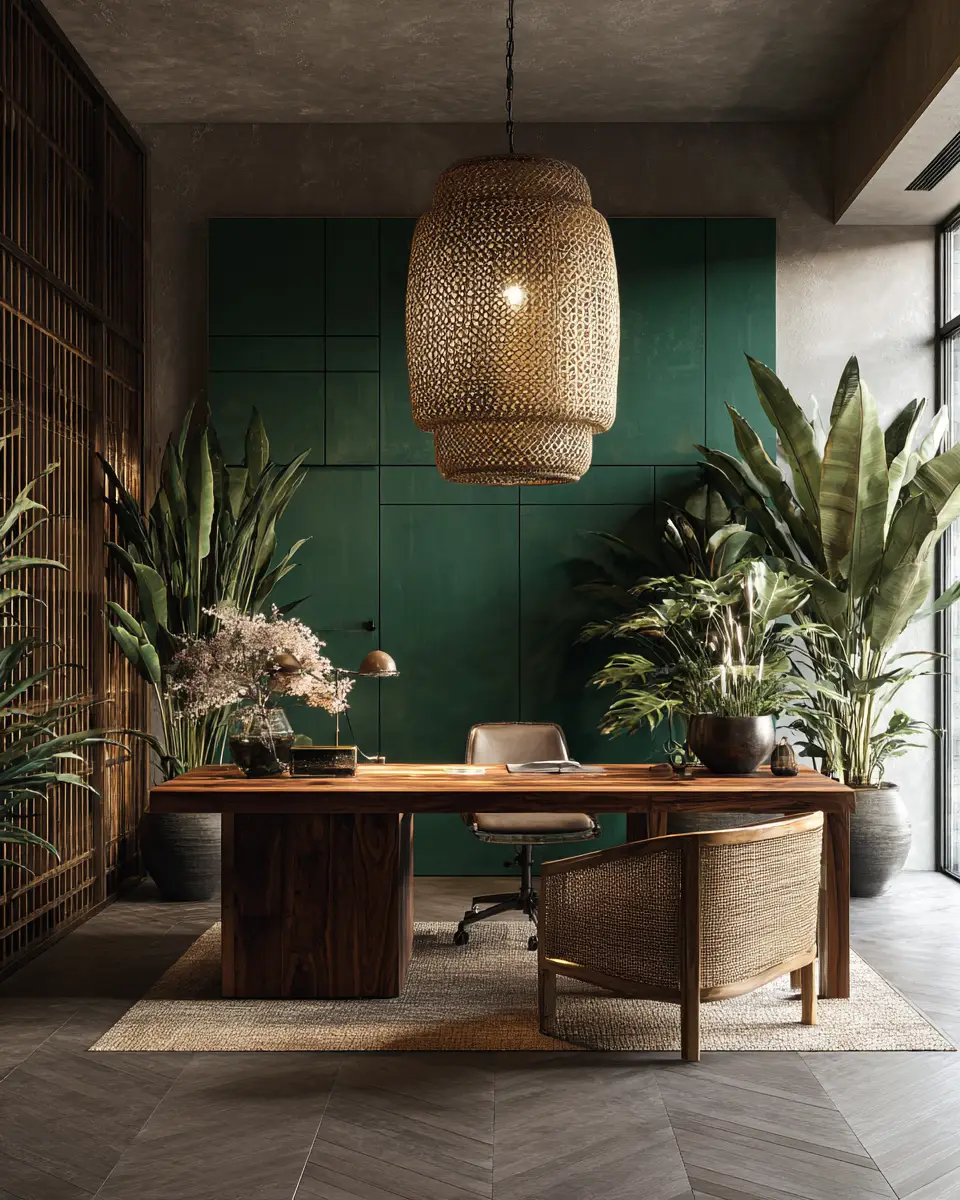 Earthy Glam Garage Decor Ideas