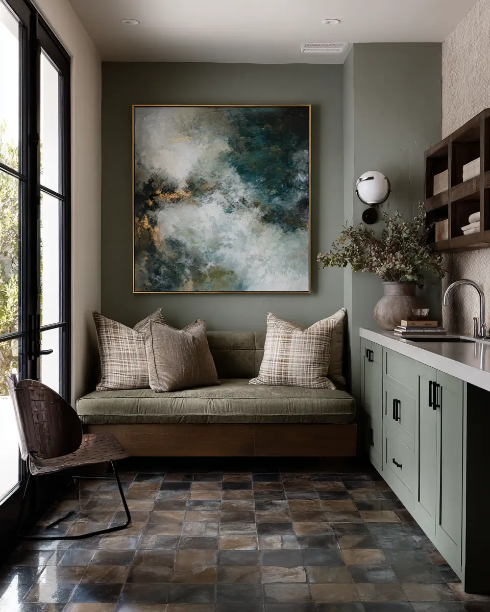 Earthy Glam Garage Decor Ideas