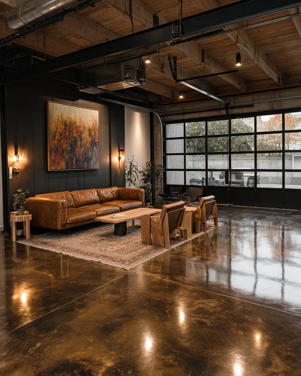 Earthy Glam Garage Decor Ideas