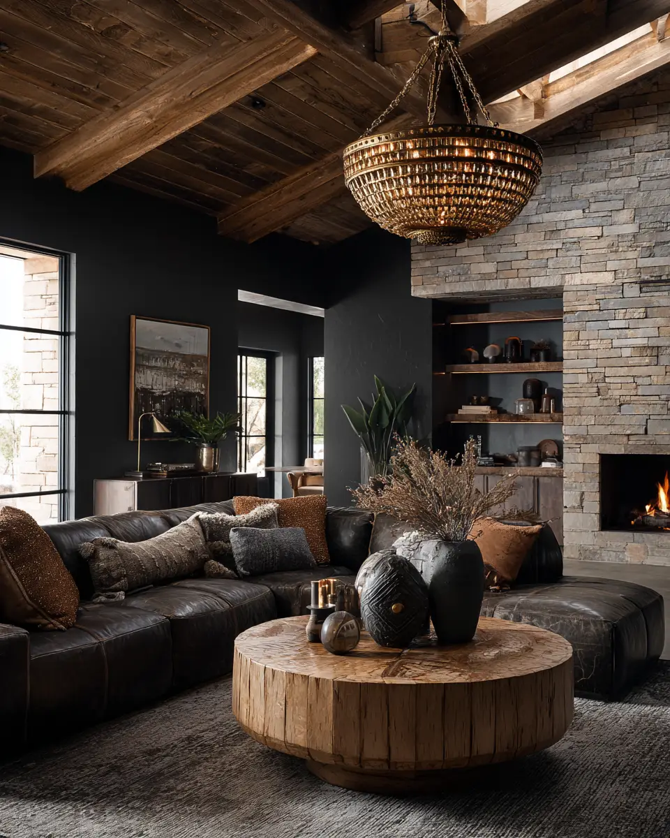 Earthy Glam Living Room Decor Ideas