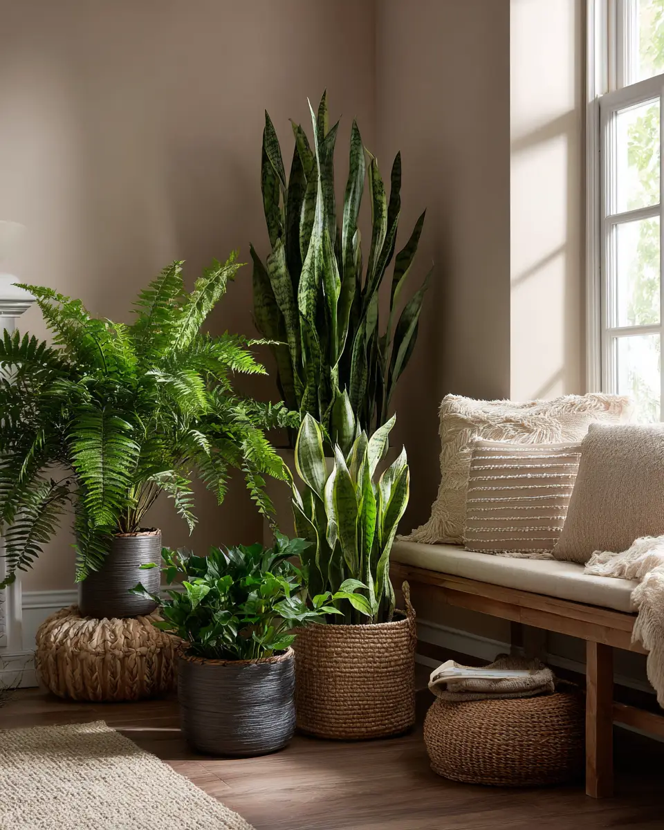 Earthy Glam Living Room Decor Ideas