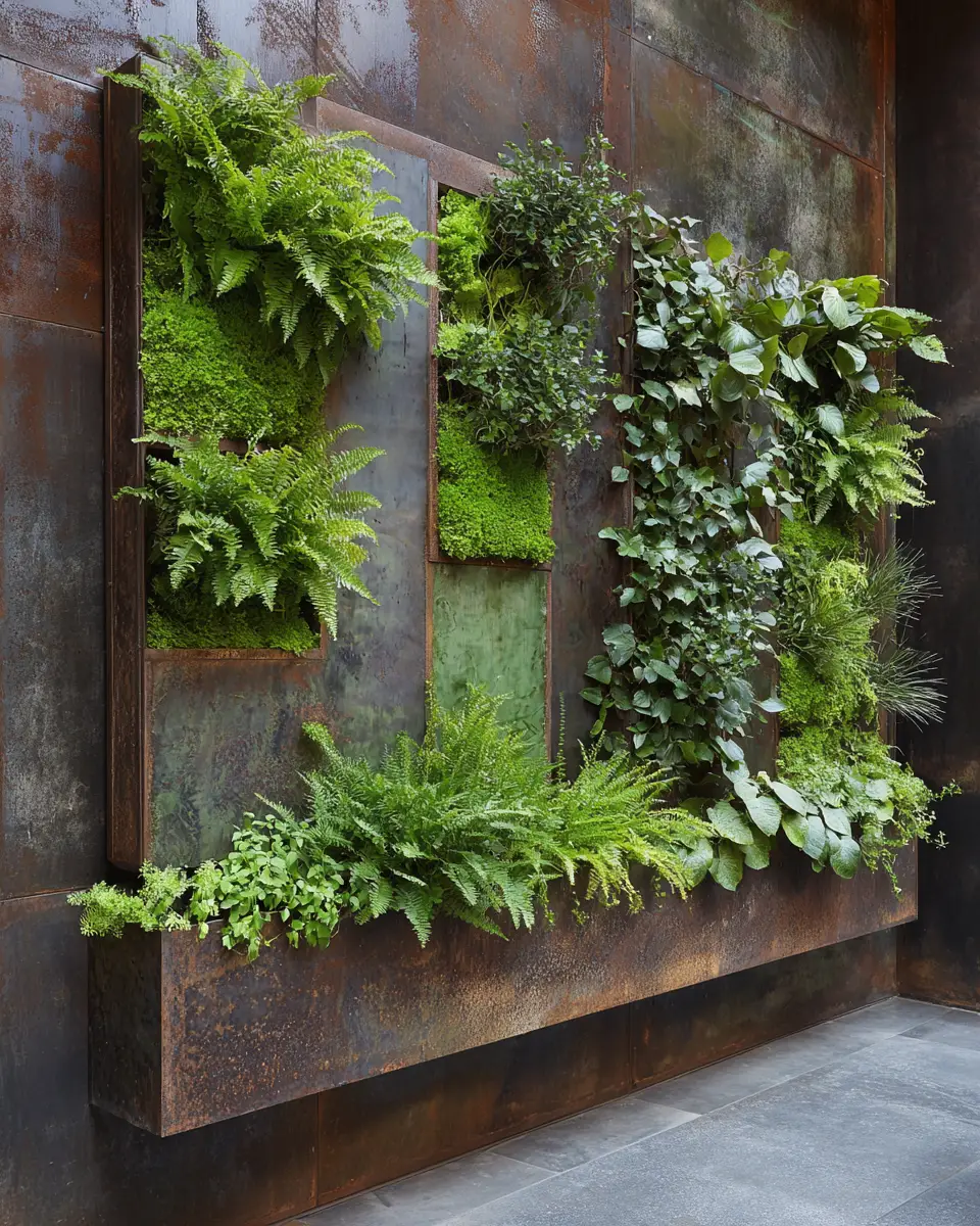 Earthy Industrial Patio Decor Ideas