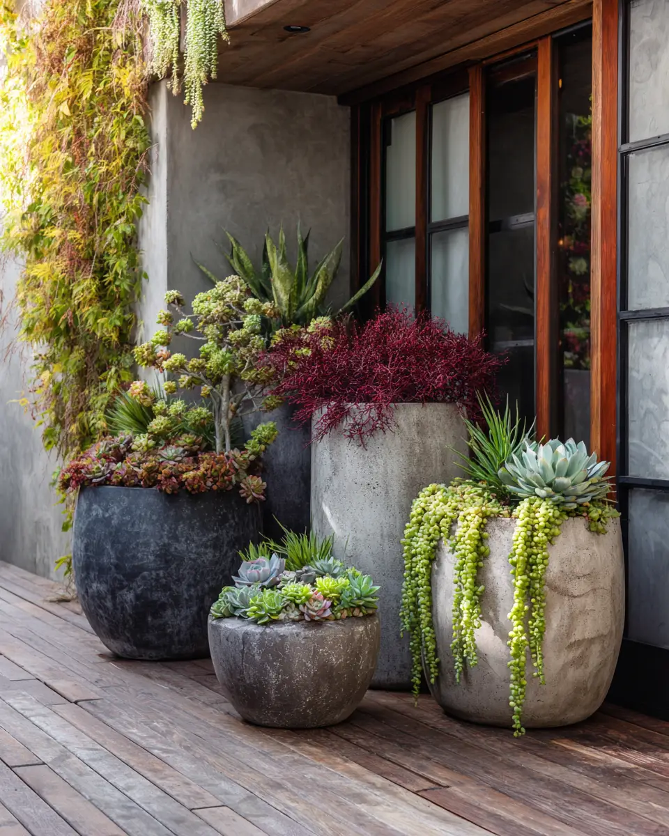 Earthy Industrial Patio Decor Ideas