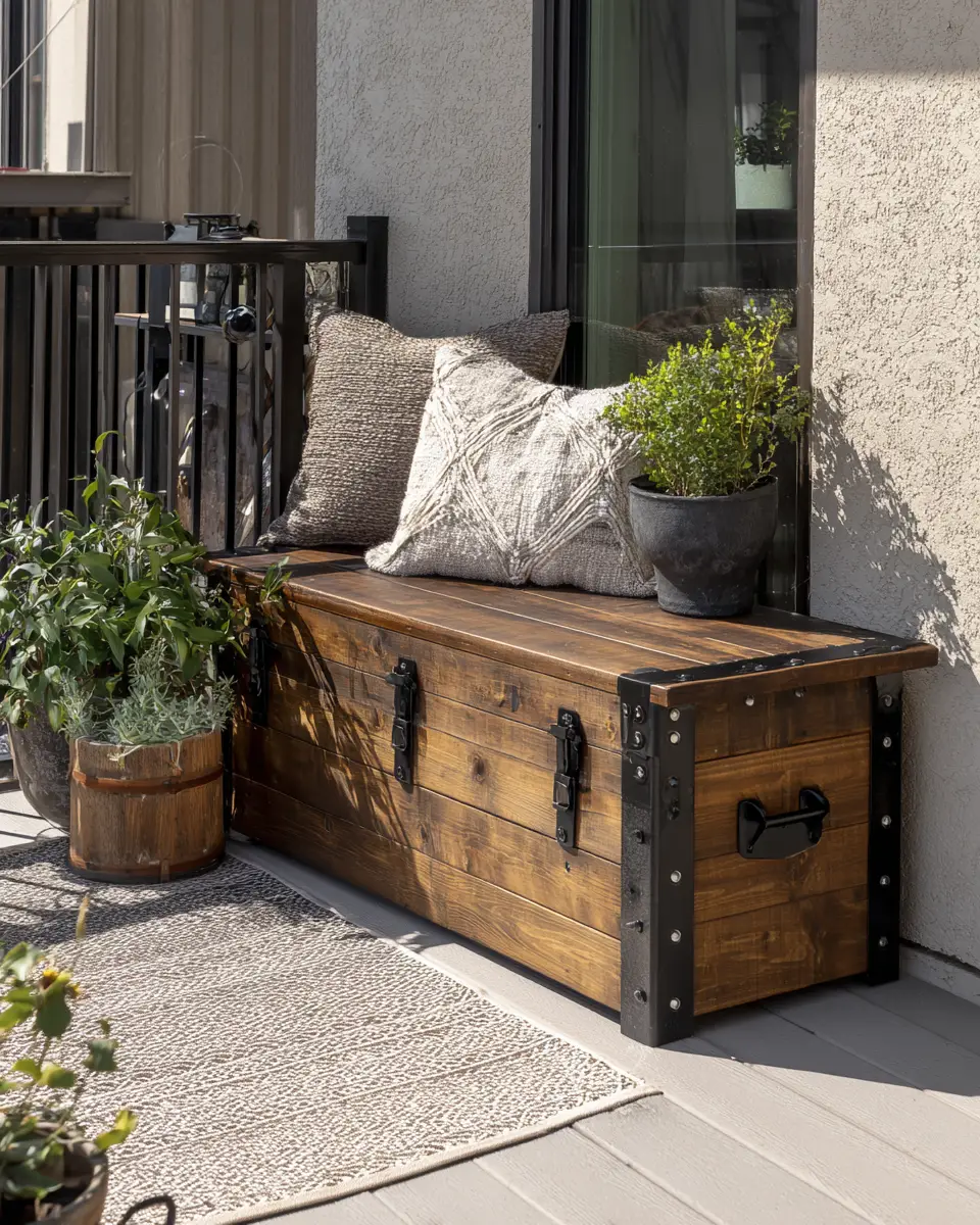 Earthy Industrial Patio Decor Ideas