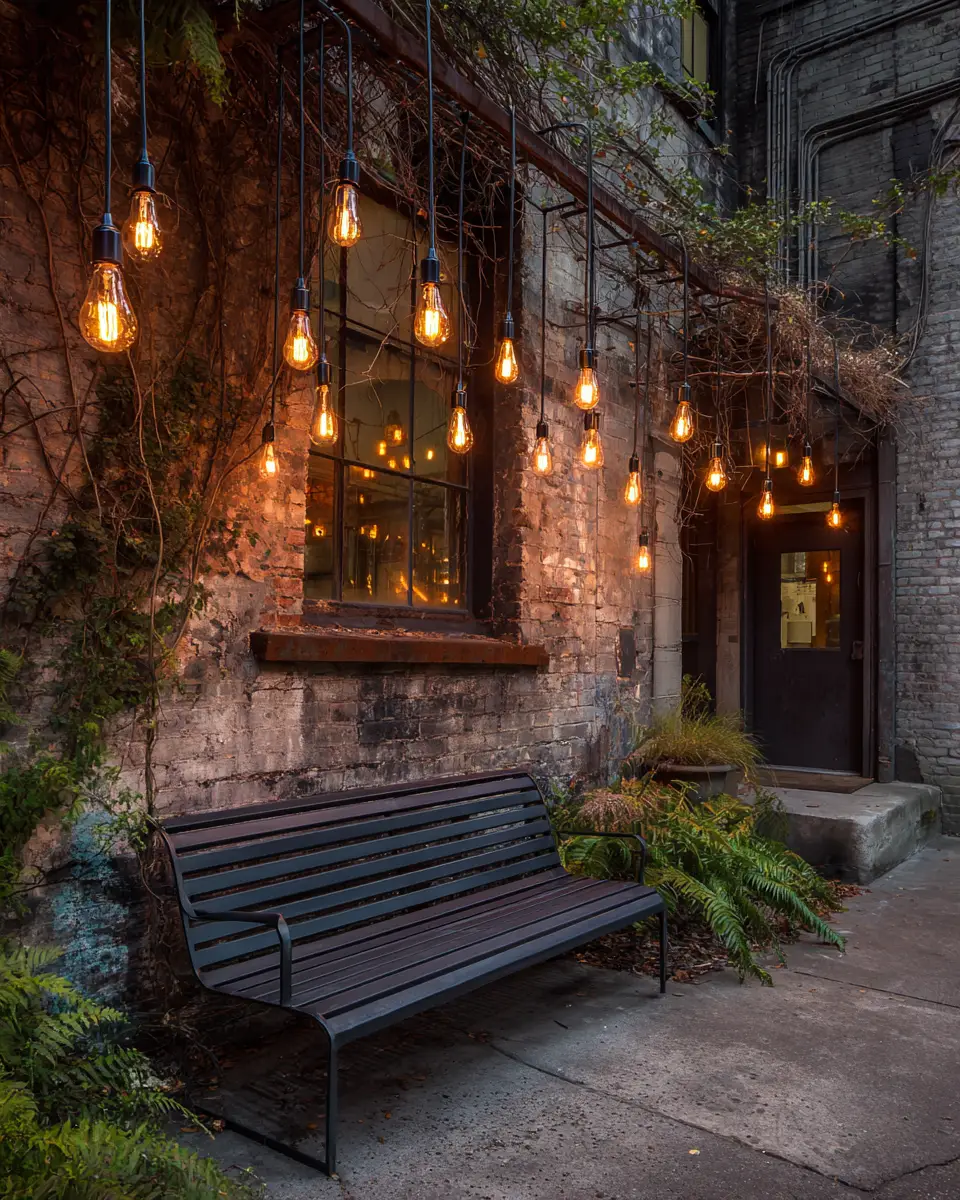 Earthy Industrial Patio Decor Ideas