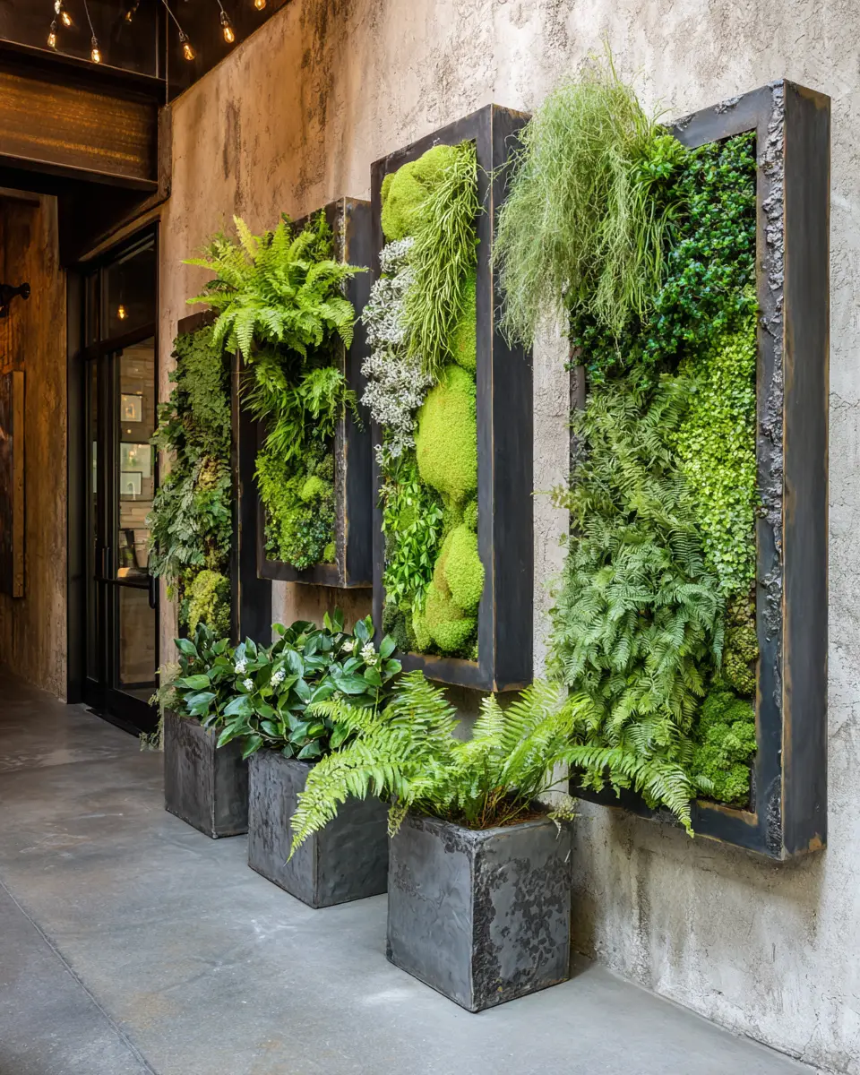 Earthy Industrial Patio Decor Ideas