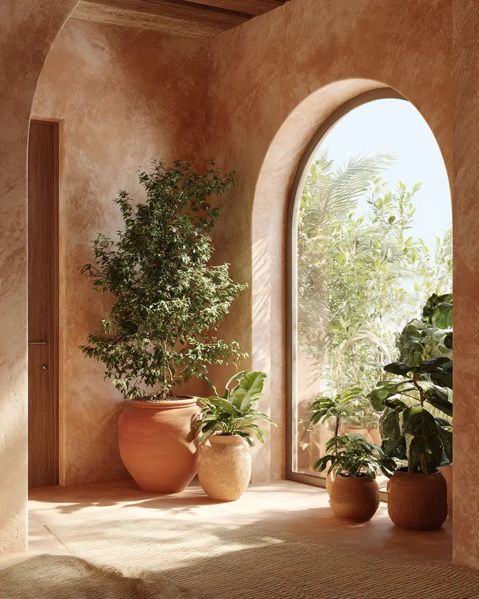 Earthy Mediterranean Living Room Decor Ideas