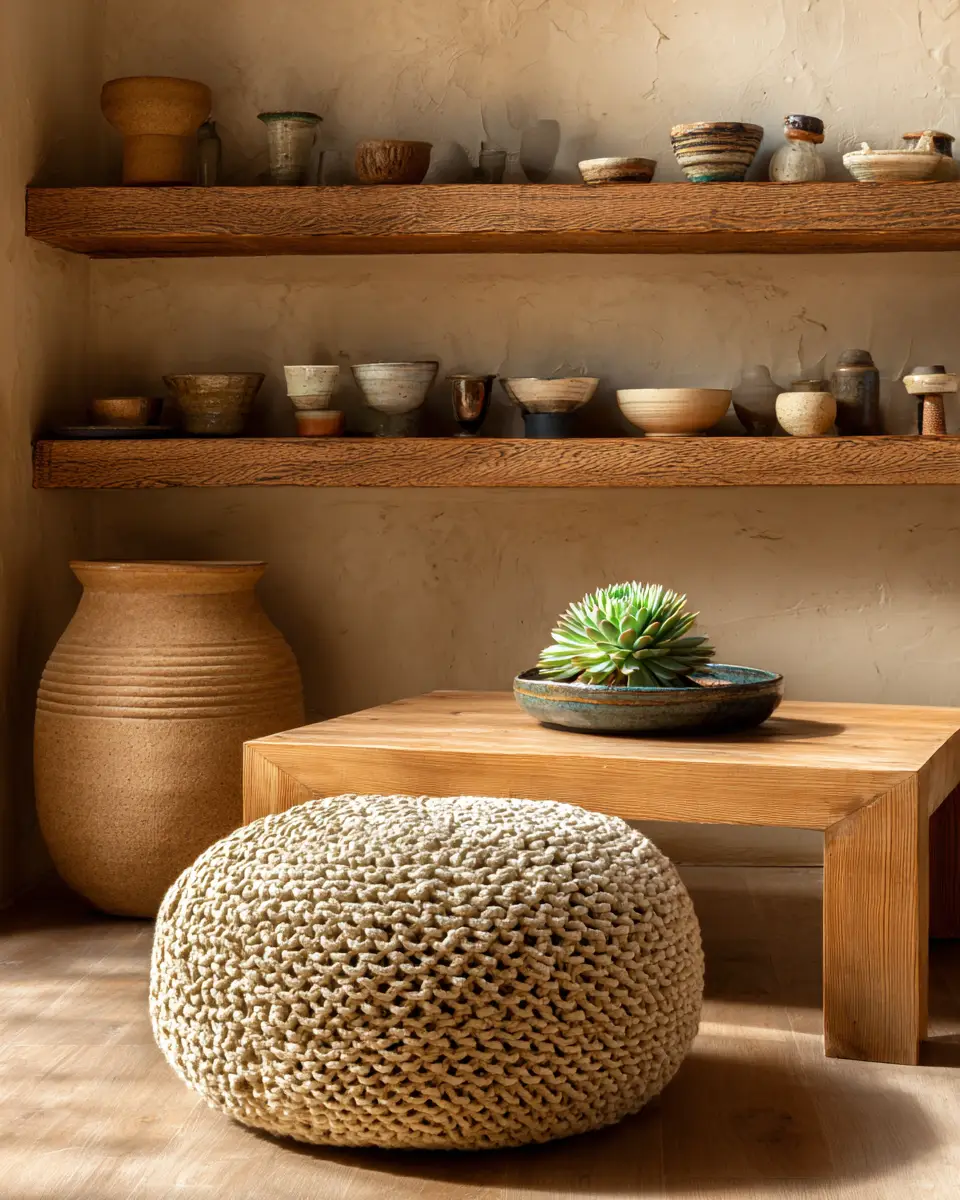 Earthy Mediterranean Living Room Decor Ideas