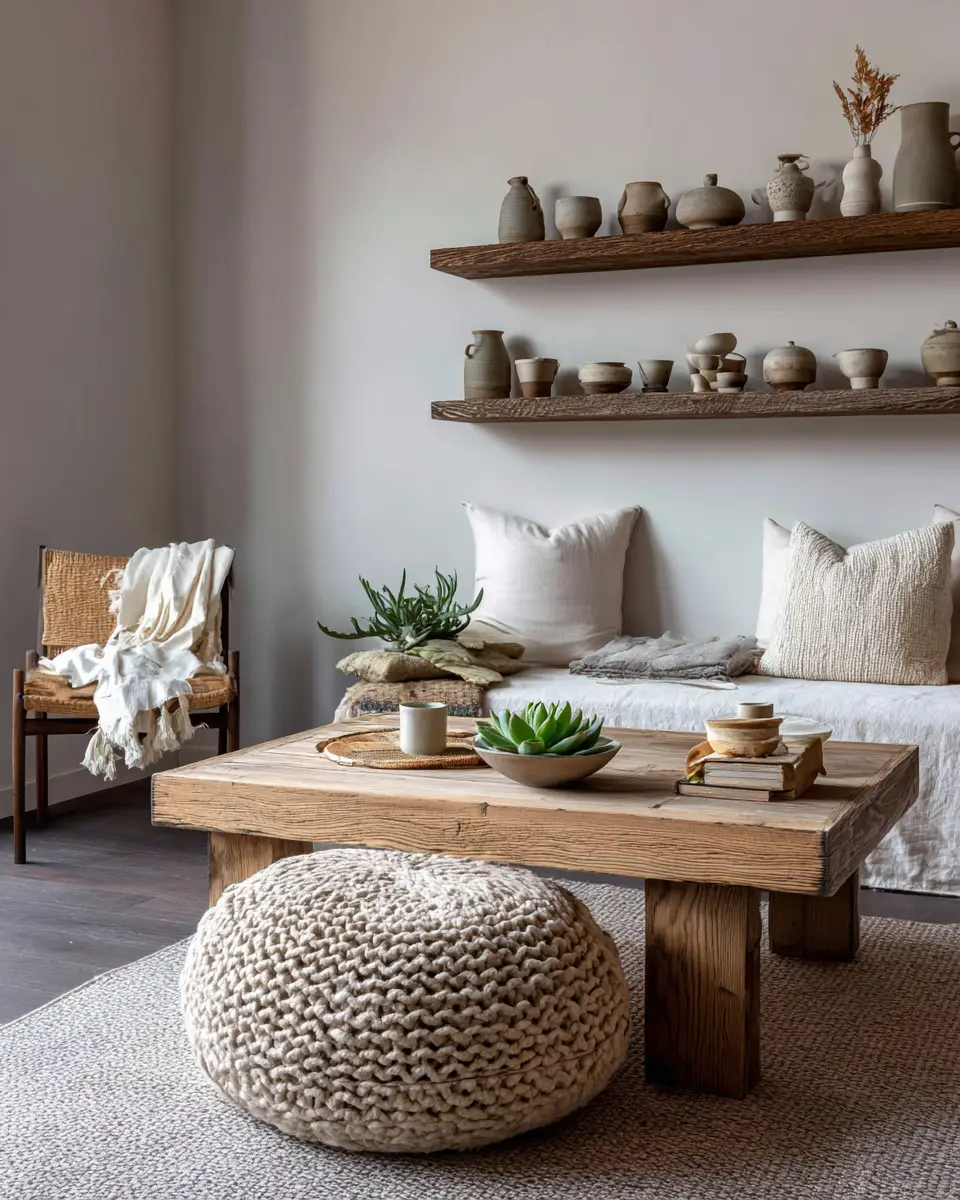 Earthy Mediterranean Living Room Decor Ideas