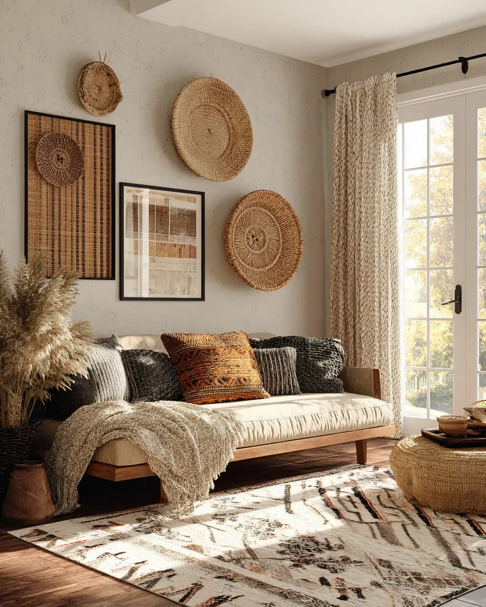 Earthy Mediterranean Living Room Decor Ideas